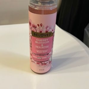 NWOT Cherry blossom and tea rose fine fragrance body mist with essential oils